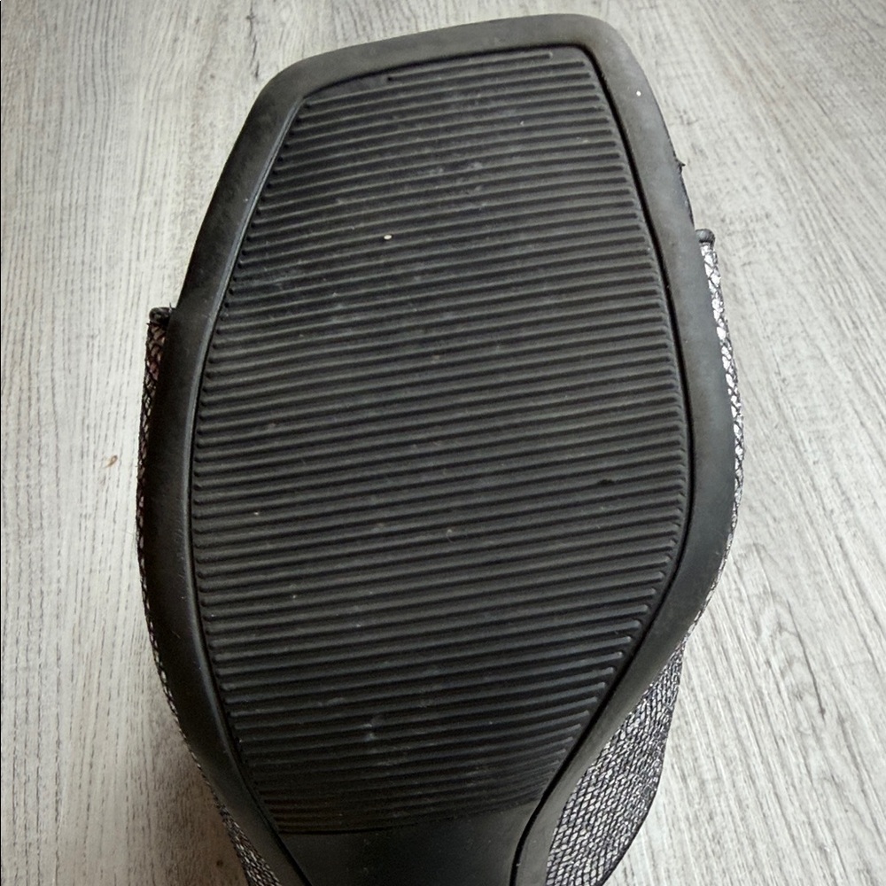 A New Day Women's Glittery Black Mules - Picture 7 of 9